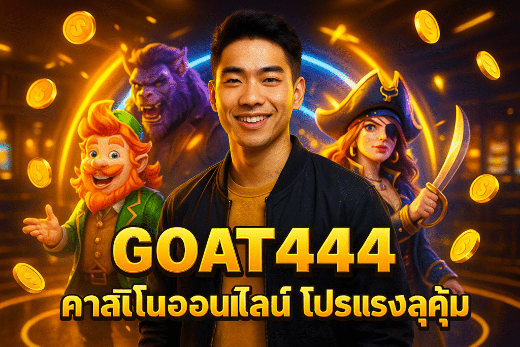 GOAT444 คาสิโนออนไลน์ โปรแรงสุดคุ้ม