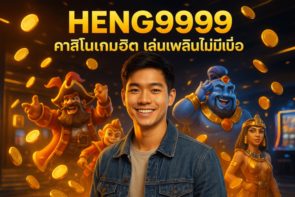 HENG9999 คาสิโนเกมฮิต เล่นเพลินไม่มีเบื่อ