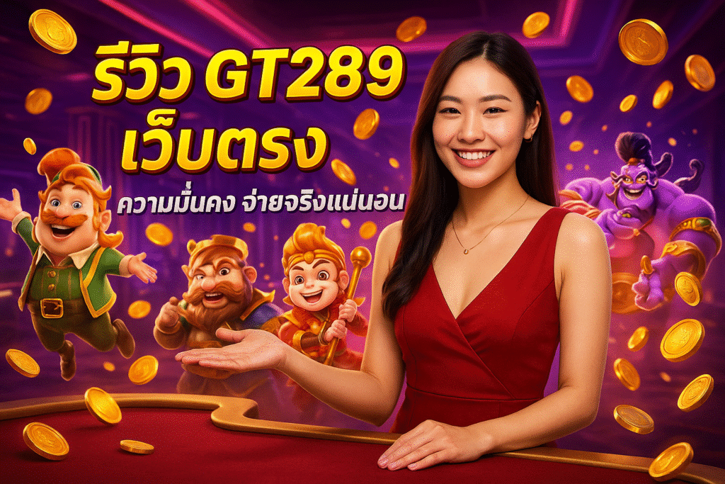 รีวิว GT289 เว็บตรง ความมั่นคง จ่ายจริงแน่นอน