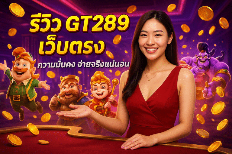 รีวิว GT289 เว็บตรง ความมั่นคง จ่ายจริงแน่นอน